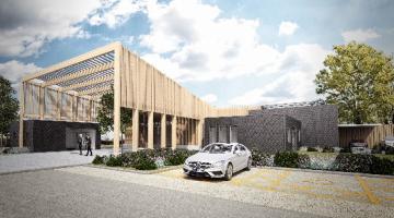 Decorative image, bereavement centre 